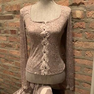 Free People Intimately She’s All That Layering Top Sz Medium